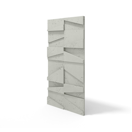 Płyta betonowa na ścianę 3D PB09 1200x600x45, pistacjowy CL08, beton architektoniczny