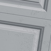 Płyta betonowa na ścianę 3D PB33B 600x600x30, szary S96; wzór B, beton architektoniczny