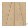 Płyta betonowa na ścianę 3D PB10 600x600x40, miodowy CL03, beton architektoniczny