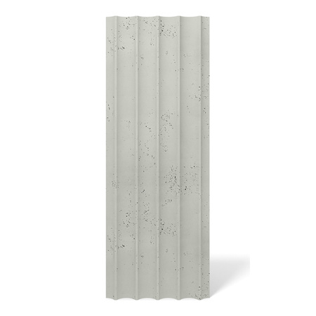 Płyta betonowa na ścianę 3D PB59 1350x500x35, pistacjowy CL08, beton architektoniczny