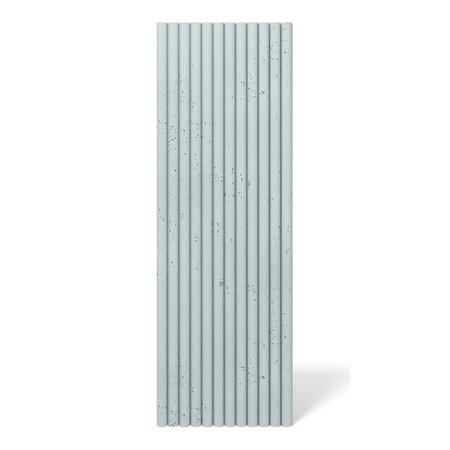 Płyta betonowa na ścianę 3D PB57 1350x460x30, jasny błękit CL06, beton architektoniczny