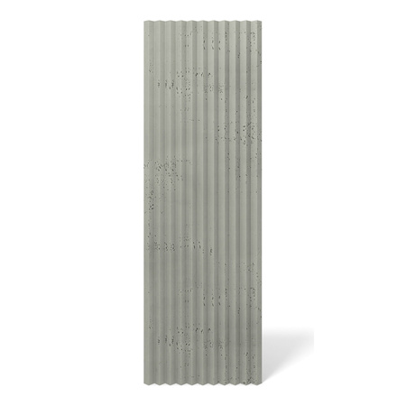 Płyta betonowa na ścianę 3D PB64 1350x480x30, zgaszona zieleń CL09, beton architektoniczny