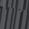 Płyta betonowa na ścianę 3D PB42 1350x600x30, czarny B15, beton architektoniczny
