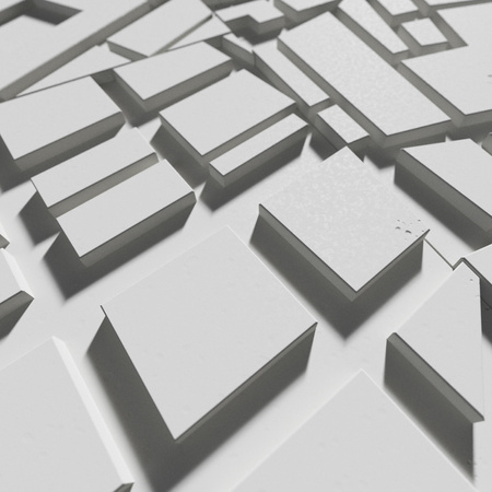 Płyta betonowa na ścianę 3D PB71F 600x600x22, jasnoszary S50, wzór F, beton architektoniczny