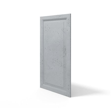 Płyta betonowa na ścianę 3D PB33A 1200x600x30, szary S96; wzór A, beton architektoniczny