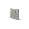 Płyta betonowa na ścianę 3D PB16 600x600x40, zgaszona zieleń CL09, beton architektoniczny
