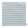 Płyta betonowa na ścianę 3D PB71D 600x600x22, jasny błękit CL06; wzór D, beton architektoniczny