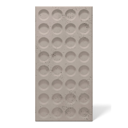 Płyta betonowa na ścianę 3D PB28 1200x600x30, szarobeżowy CL05, beton architektoniczny