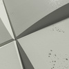 Płyta betonowa na ścianę 3D PB20 600x600x40, pistacjowy CL08, beton architektoniczny
