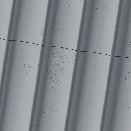 Płyta betonowa na ścianę 3D PB61 1350x500x37, antracytowy B08, beton architektoniczny