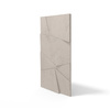 Płyta betonowa na ścianę 3D PB05B 1200x600x48, kaszmirowy CL04, wzór B, beton architektoniczny