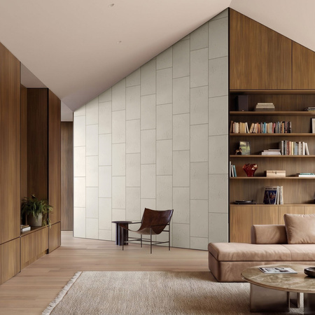 Płyta betonowa na ścianę 2D PA01 600x300x10, kość słoniowa KS, beton architektoniczny