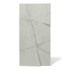 Płyta betonowa na ścianę 3D PB05B 1200x600x48, pistacjowy CL08, wzór B, beton architektoniczny