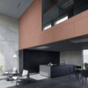 Płyta betonowa na ścianę 2D PA03 600x600x10, brudny róż CL07, beton architektoniczny