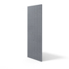Płyta betonowa na ścianę 3D PB57 1350x460x30, antracytowy B08, beton architektoniczny