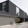 Płyta betonowa na ścianę 2D PA03 600x600x10, czarny B15, beton architektoniczny