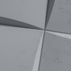 Płyta betonowa na ścianę 3D PB20 600x600x40, antracytowy B08, beton architektoniczny
