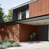 Płyta betonowa na ścianę 3D PB13 1200x600x40, terakota CL01, beton architektoniczny