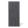 Płyta betonowa na ścianę 3D PB42 1350x600x30, czarny B15, beton architektoniczny