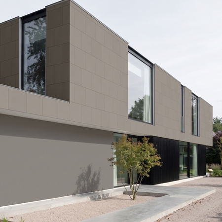 Płyta betonowa na ścianę 2D PA03 600x600x10, szarobeżowy CL05, beton architektoniczny