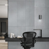 Płyta betonowa na ścianę 3D PB38 1350x480x30, szary S96, beton architektoniczny
