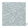 Płyta betonowa na ścianę 3D PB71F 600x600x22, jasny błękit CL06; wzór F, beton architektoniczny