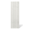 Płyta betonowa na ścianę 3D PB56 1350x430x35, zgaszona biel B0, beton architektoniczny
