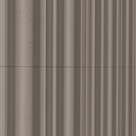 Płyta betonowa na ścianę 3D PB58 1350x560x34, szarobeżowy CL05, beton architektoniczny