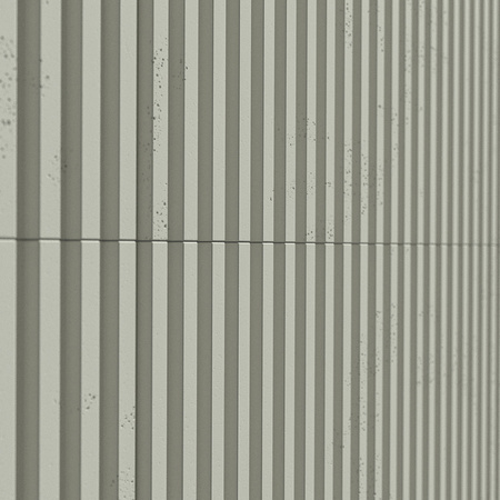 Płyta betonowa na ścianę 3D PB38 1350x480x30, pistacjowy CL08, beton architektoniczny