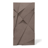 Płyta betonowa na ścianę 3D PB05A 1200x600x48, czekoladowy CL02, wzór A, beton architektoniczny