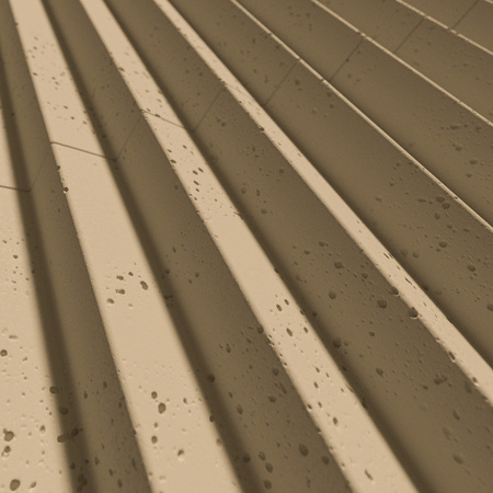Płyta betonowa na ścianę 3D PB64 1350x480x30, miodowy CL03, beton architektoniczny