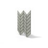 Płyta betonowa na ścianę 3D PB46 939x600x25, zgaszona zieleń CL09, beton architektoniczny