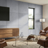 Płyta betonowa na ścianę 2D PA03 600x600x10, antracytowy B08, beton architektoniczny