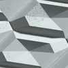 Płyta betonowa na ścianę 3D PB02 448x200x40, jasny błękit CL06, beton architektoniczny