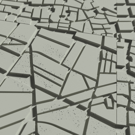 Płyta betonowa na ścianę 3D PB71F 600x600x22, pistacjowy CL08; wzór F, beton architektoniczny