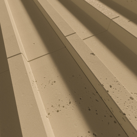 Płyta betonowa na ścianę 3D PB40 1350x510x30, miodowy CL03, beton architektoniczny