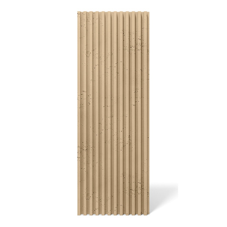 Płyta betonowa na ścianę 3D PB38 1350x480x30, miodowy CL03, beton architektoniczny