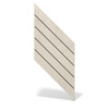 Płyta betonowa na ścianę 3D PB43 1210x500x25, kość słoniowa KS, beton architektoniczny