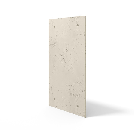Płyta betonowa na ścianę 3D PB30 1200x600x20, kość słoniowa KS, beton architektoniczny