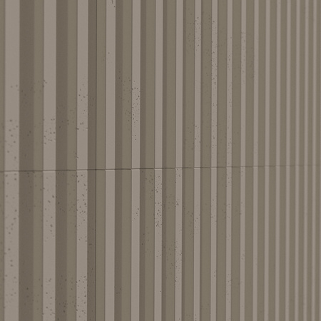 Płyta betonowa na ścianę 3D PB39 1350x490x30, szarobeżowy CL05, beton architektoniczny