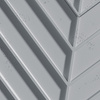 Płyta betonowa na ścianę 3D PB45 1188x600x25, szary S96, beton architektoniczny
