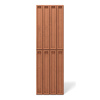 Płyta betonowa na ścianę 3D PB66A 1350x430x22, terakota CL01, wzór A, beton architektoniczny