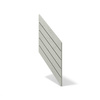 Płyta betonowa na ścianę 3D PB43 1210x500x25, pistacjowy CL08, beton architektoniczny