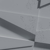 Płyta betonowa na ścianę 3D PB09 1200x600x45, antracytowy B08, beton architektoniczny
