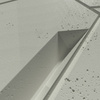 Płyta betonowa na ścianę 3D PB18B 1200x600x38, pistacjowy CL08; wzór B, beton architektoniczny