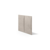 Płyta betonowa na ścianę 3D PB20 600x600x40, kaszmirowy CL04, beton architektoniczny