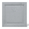 Płyta betonowa na ścianę 3D PB33B 600x600x30, szary S96; wzór B, beton architektoniczny