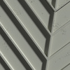 Płyta betonowa na ścianę 3D PB45 1188x600x25, zgaszona zieleń CL09, beton architektoniczny