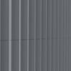 Płyta betonowa na ścianę 3D PB60 1350x520x35, antracytowy B08, beton architektoniczny