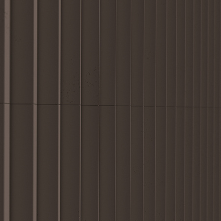 Płyta betonowa na ścianę 3D PB62 1350x480x35, czekoladowy CL02, beton architektoniczny